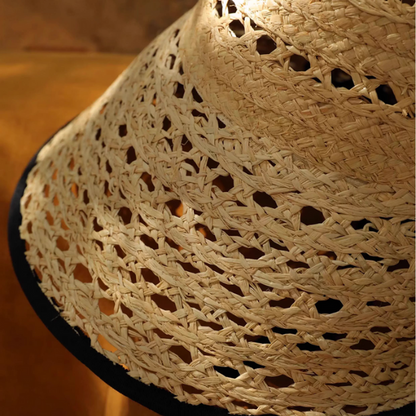 メッシュラフィアハット《Z01022》