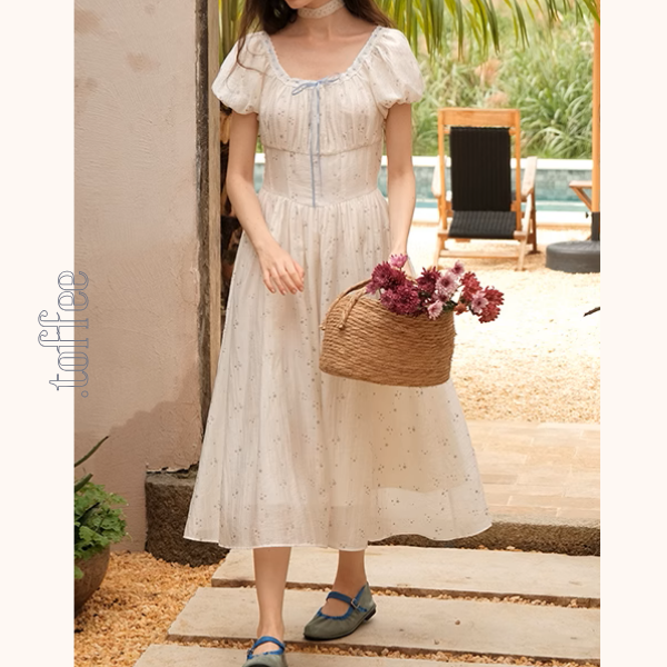 星のささやきシアーワンピース《Z01052》