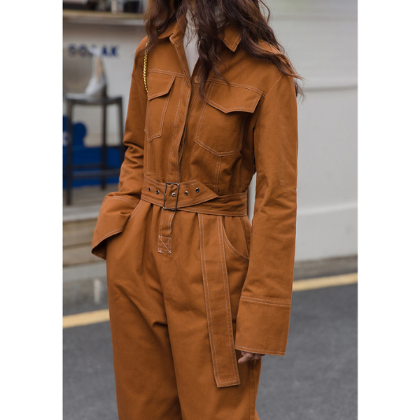 カジュアルオールインワン w-040