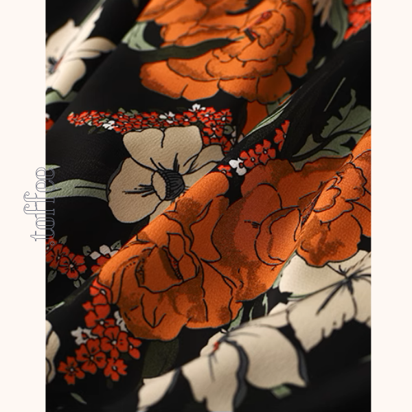 フローラルプリントキャミワンピース《Z00997》