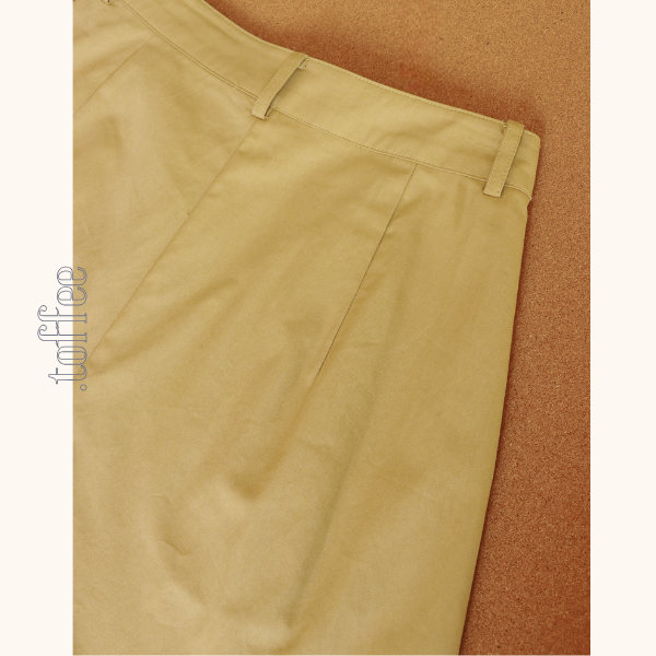 クロップドハイウエストワイドパンツ《Z00847》