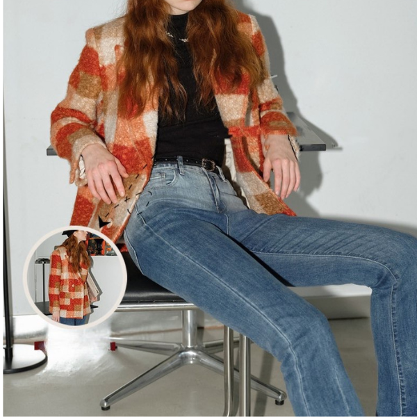 【３color】シンプルハイネックトップス w-090