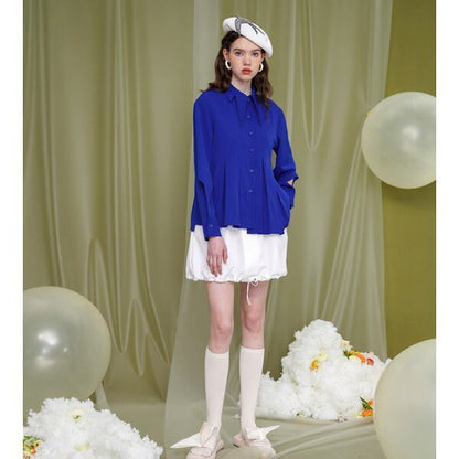 【4color】スワローカラーブラウス C0039