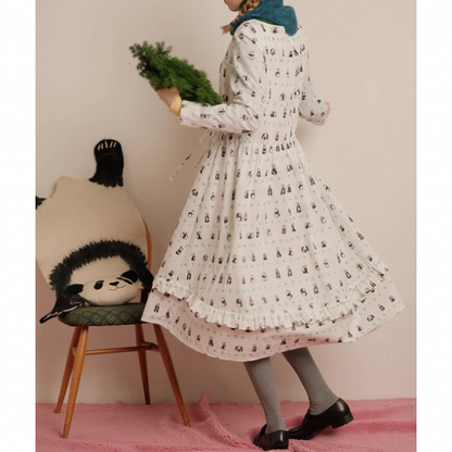 【2pattern】コットンレースワンピース Z00074