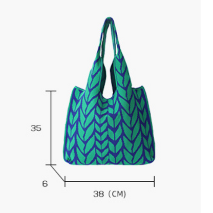 【3color】ボタニカルショルダートートバッグ Z00004