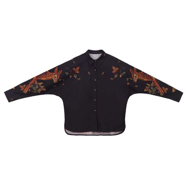 ナイトフォレストシャツブラウス C0074