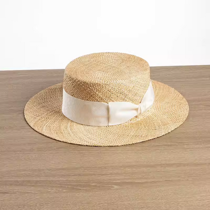 【10color】リボンカンカン帽 X1-006