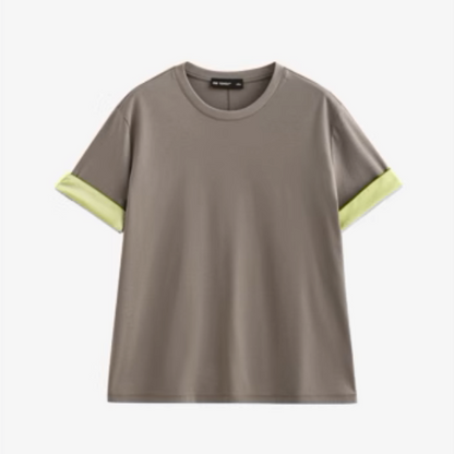 【3color】ボックスシルエットクルーネックTシャツ《Z00925》