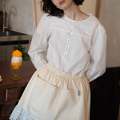 記憶のアトリエのピュアリボンブラウス《Z01157》