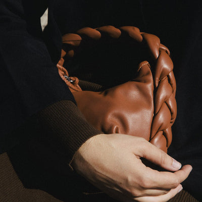 【６color】縄編みベルトのハンドバッグ sp0169