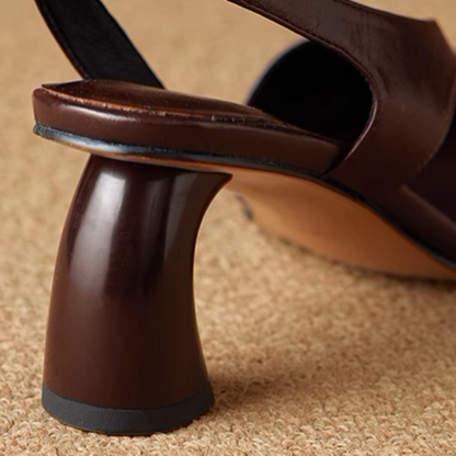 【2color】アシンメントリーデザインハイヒールサンダル《Z00977》