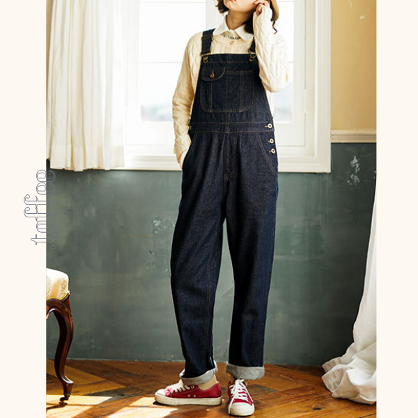クラシカルデニムオーバーオール　《Z00771》