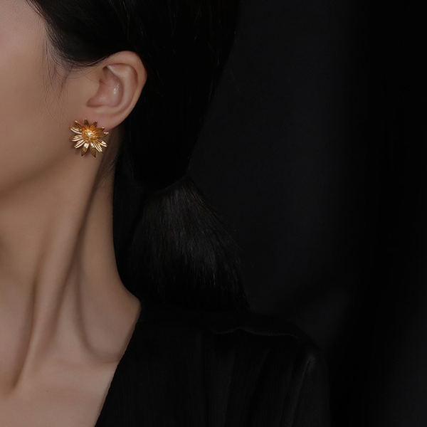 デイジーイヤーピアス X-299