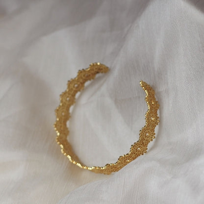 レースモチーフバングル　　su0060