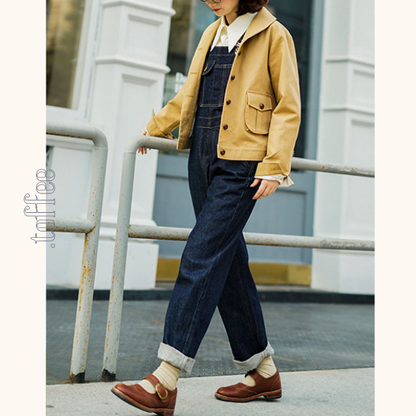 クラシカルデニムオーバーオール　《Z00771》