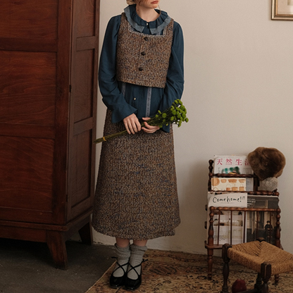 ダブルレースカラーガーリーブラウス　Z00508　