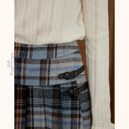 【2color】ハイウエストAラインロングスカート　Z00560