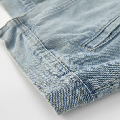 フロントイレギュラーデニムジャケット X-227