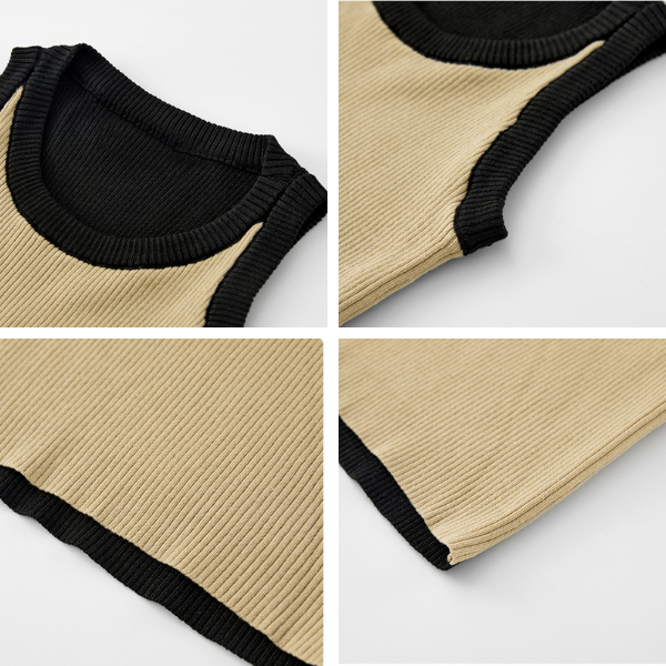 タンクトップ+ショールアンサンブル X-219