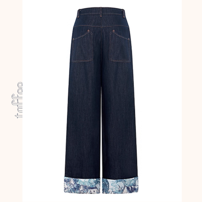 星降る夜の宴のストレートジーンズ《Z01058》