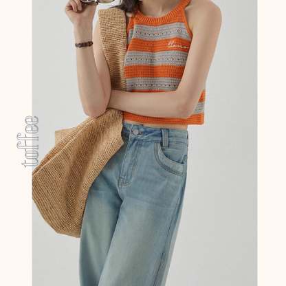 刺繍入りワイドデニムパンツ《Z01097》