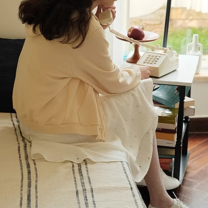 【2color】ルーズスウェットパーカー Z00076