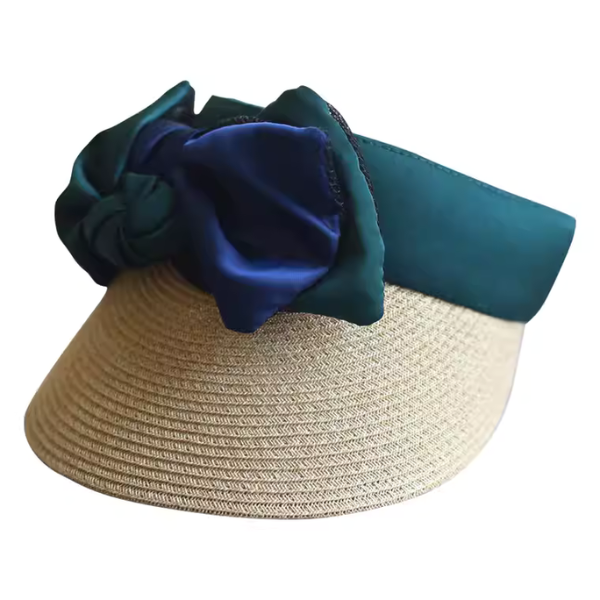 【3color】ビッグリボンサンバイザー X-151