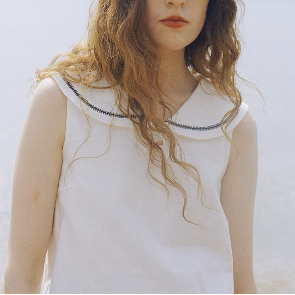 マリンライクノースリーブトップ《Z00984》