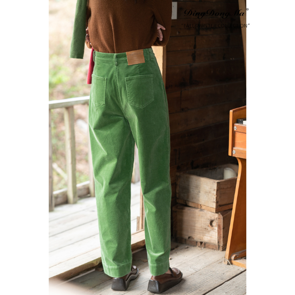 【2color】コーデュロイストレートカジュアルパンツ Z00013