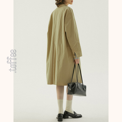 しわ加工入りヴィンテージミドル丈ジャケット　Z00533