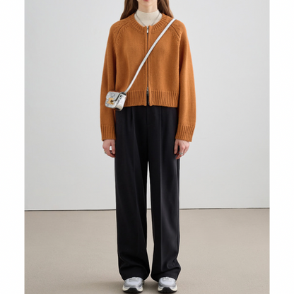 チェック切り替えセンタープレスパンツ X-415