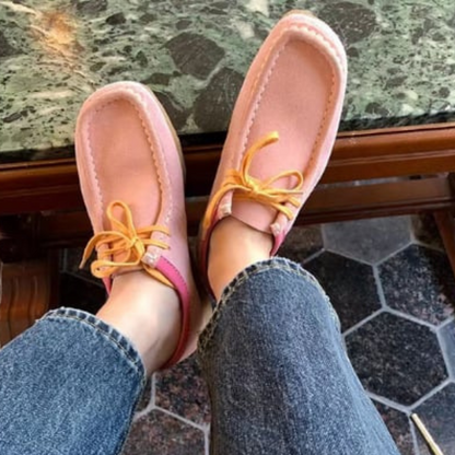 【2color】スクエアトゥワラビーシューズ Z00124