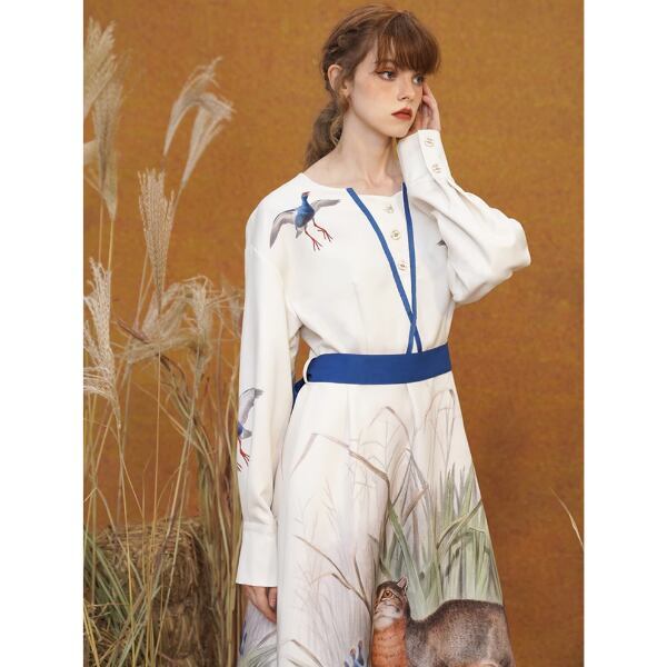 タイガープリントワンピース C0072