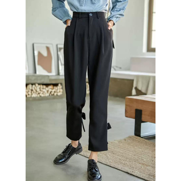 ハイウエストリボンパンツ X-054