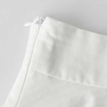 【2color】レースディテールハイウエストフレアスカート　《Z00729》