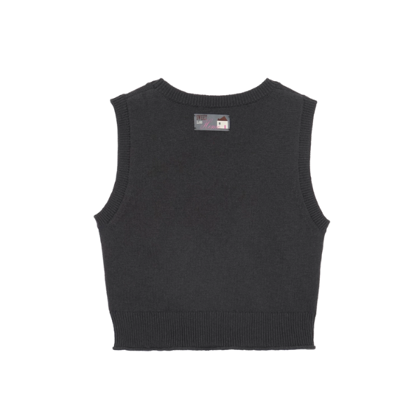 【2color】おうちとダルメシアンの物語ニットベスト《Z01176》