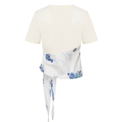 ゴッホと歩くアートTシャツ《Z01059》