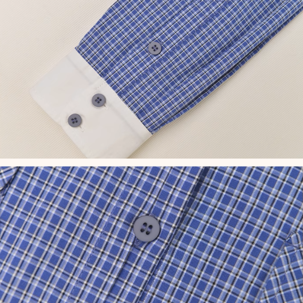 ドールカラータータンチェックシャツ《Z00907》