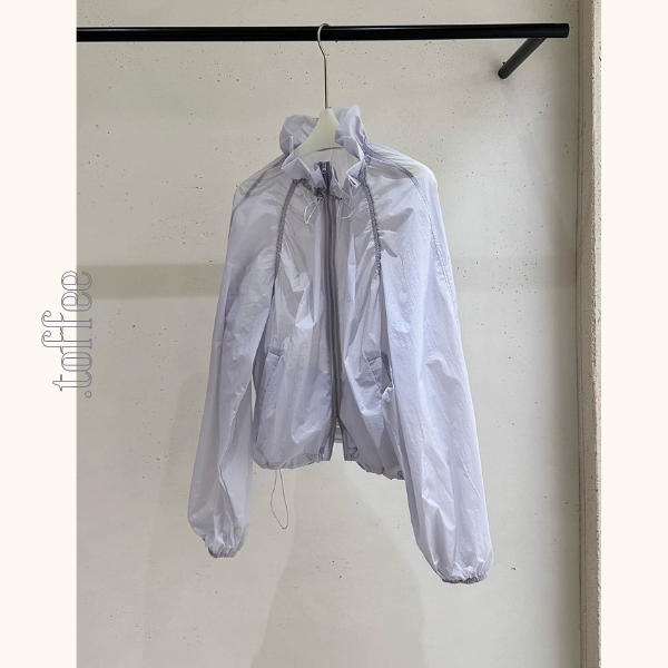 【5color】フルジップアップハイネックシアージャケット《Z00953》