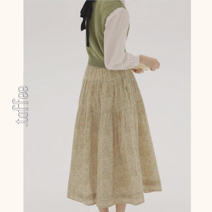 ミスティーフォレスト＊Aラインロングスカート《Z01192》