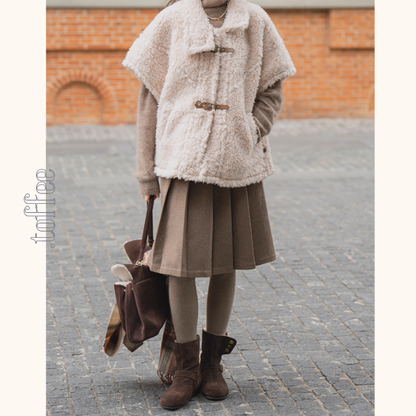 【2color】静寂に揺れるプリーツの余韻《Z01172》