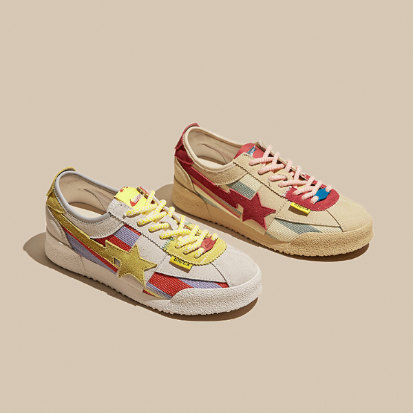 【2color】スウェードスタースニーカー X-118