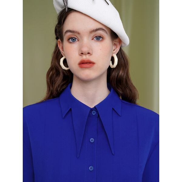 【4color】スワローカラーブラウス C0039