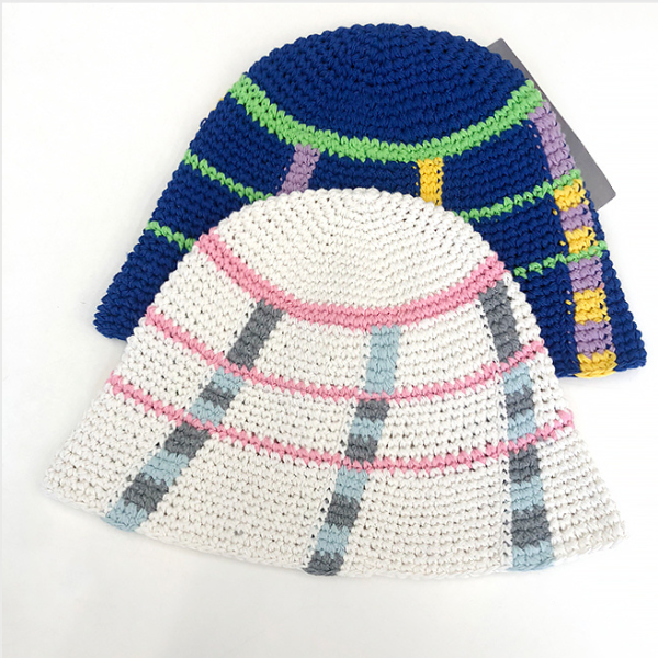 【5color】ラインバケットハット X-104
