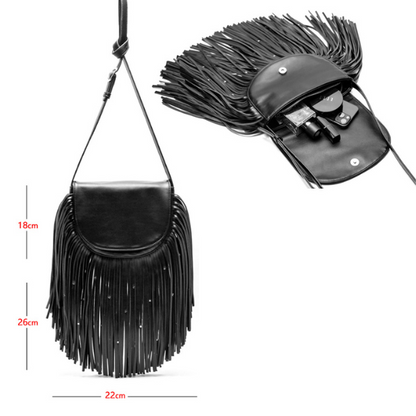 フリンジメッセンジャーバッグ w-123