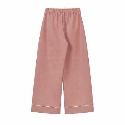 【2color】フレンチハイウエストワイドレッグパンツ Z00044