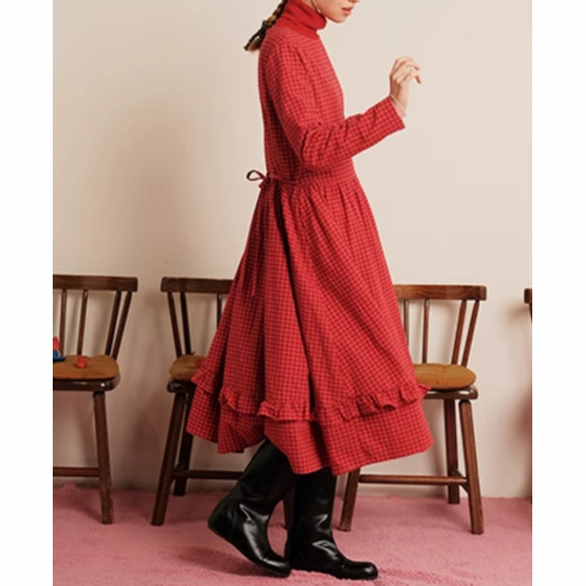 【2pattern】コットンレースワンピース Z00074