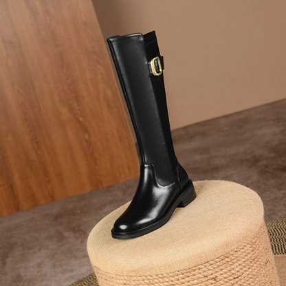 【3color】コンビネーションジョッキーブーツ X-374