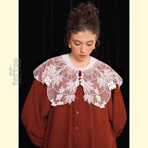 クラシックに新たな息吹：ガーリーなシャツワンピース 《C0199》