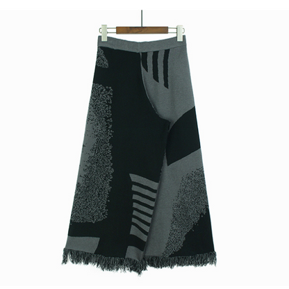 【2color】タッセルジャガードパンツ X-351